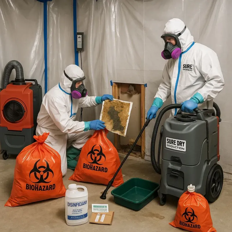 Contaminated Water Handling Protocols process in Marion, SC